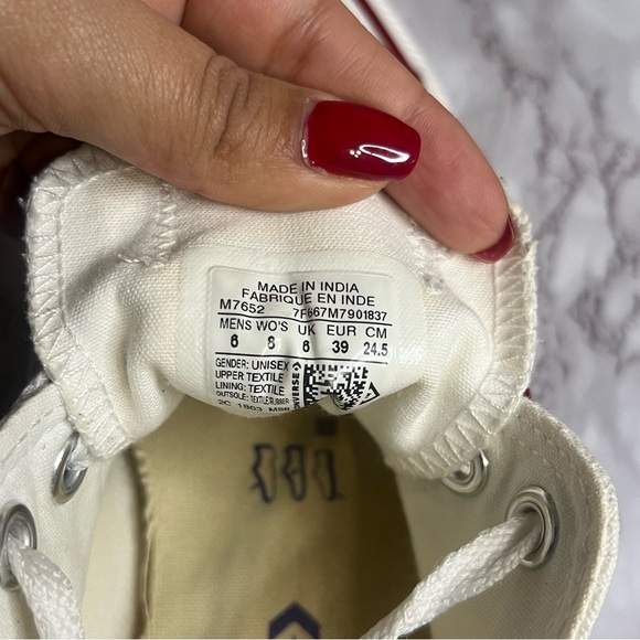 Converse All Star classic sneakers mens 6/ woman's 8 - unisex red white and blue - Picture 5 of 7